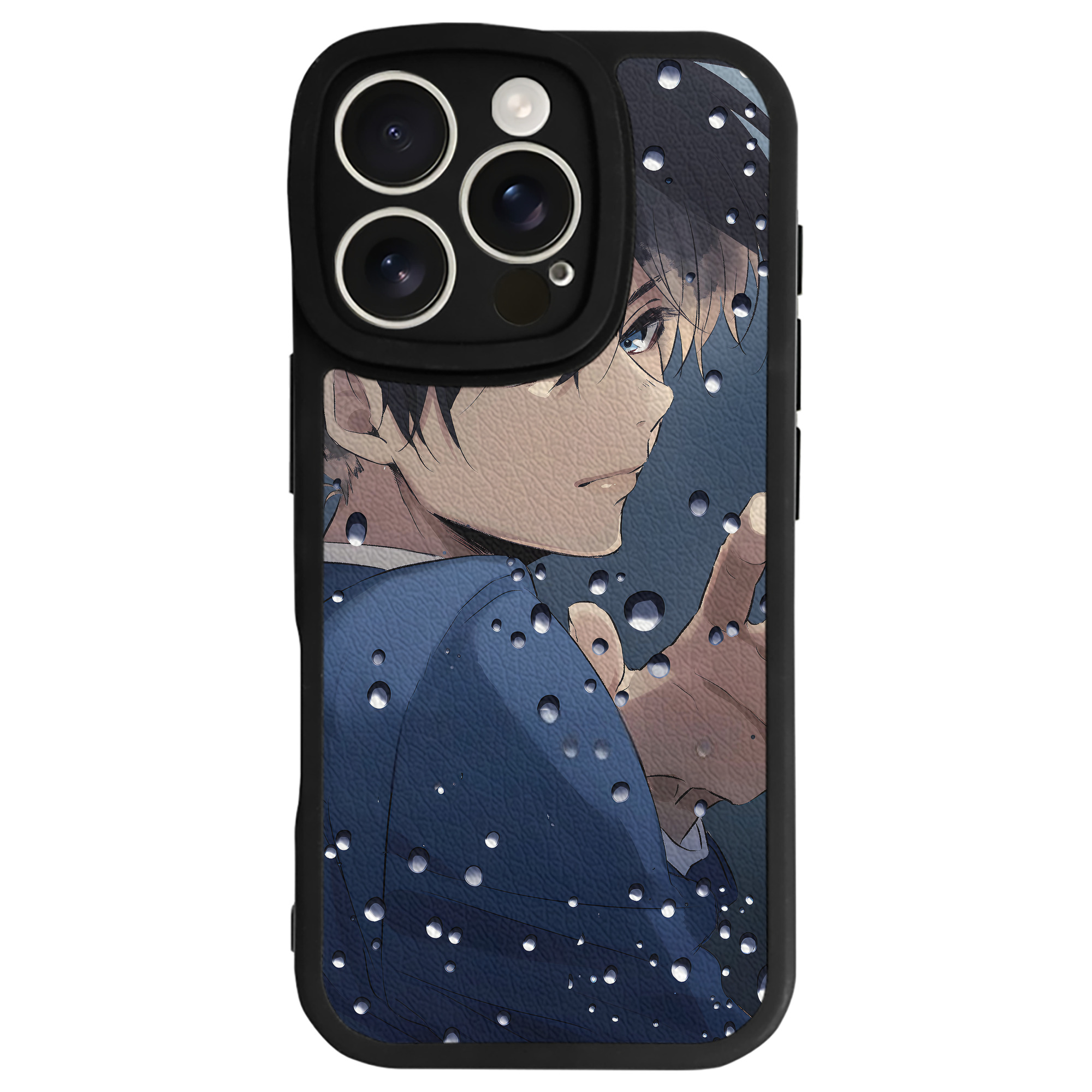 （画像用） 名探偵コナン Detective Conan 【iPhone 16シリーズ対応】シリコンスマホケース（レザー調） 材質：シリコン